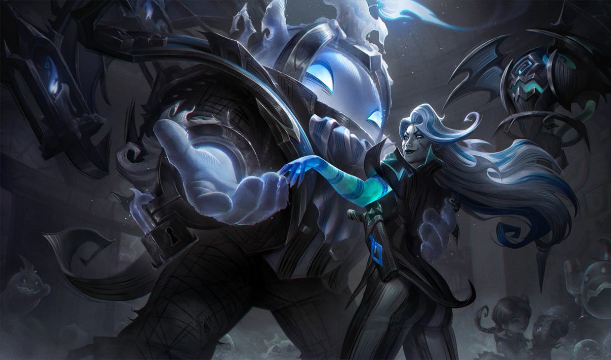 The splash art for Fright Night Renata Glasc and Nautilus.