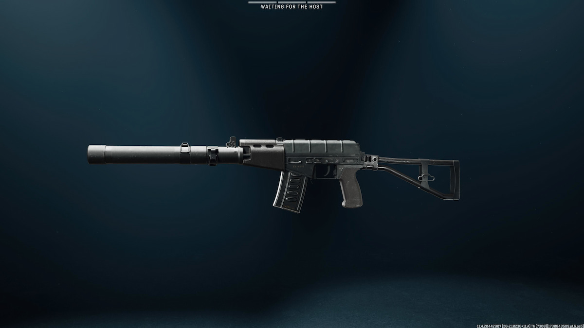 The AS VAL assault rifle in Black Ops 6