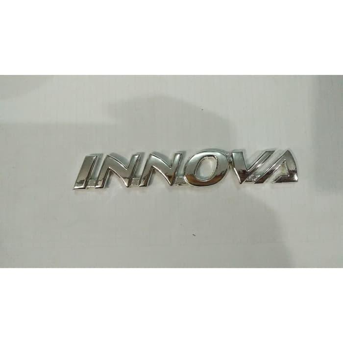 Jual Emblem Logo Sticker Tempelan Tulisan Innova Panjang 11.3 Cm ...