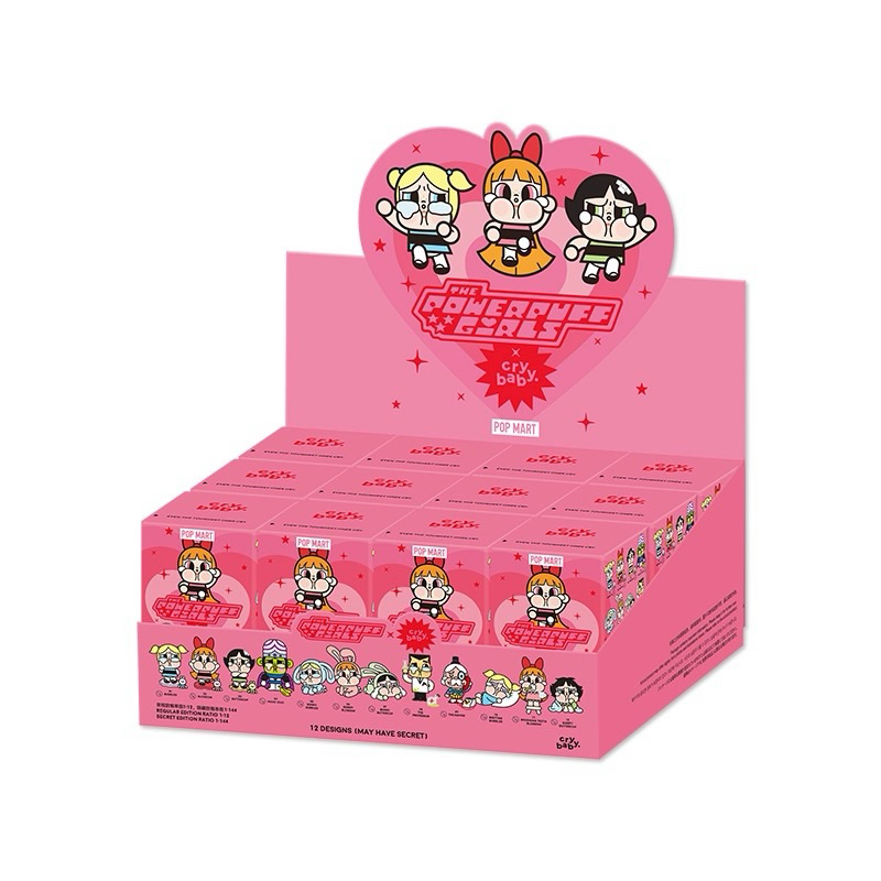 Jual Pop Mart X Powerpuff Girl Cry Baby / Popmart PPG Cry Baby Blind ...