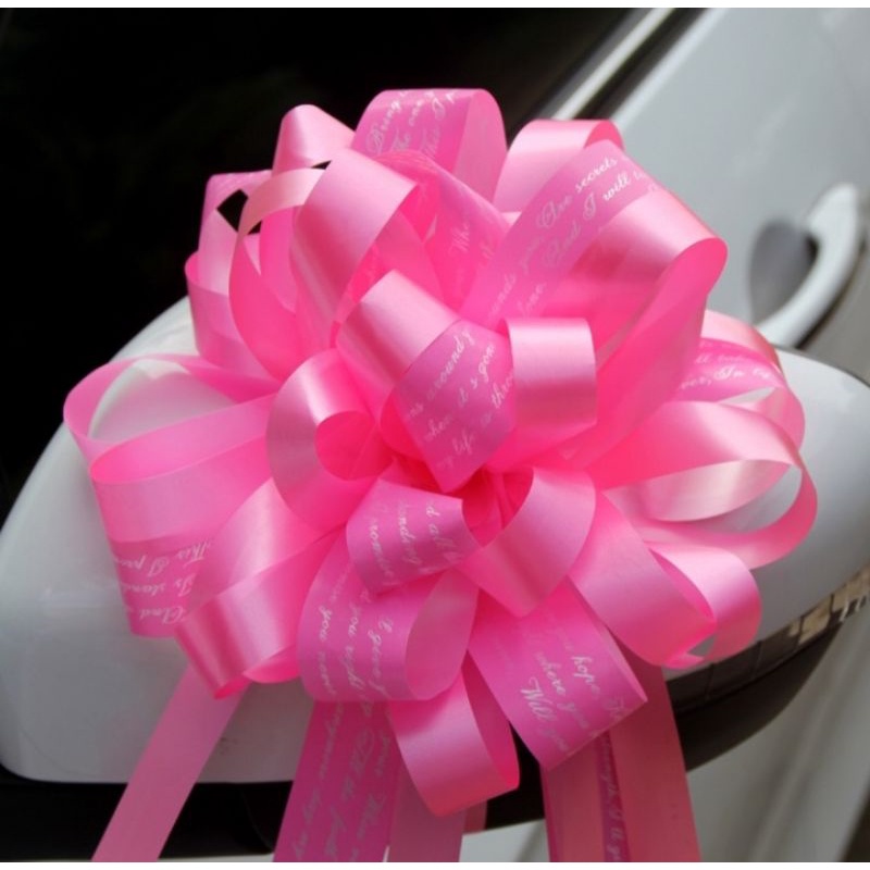 EXTRA LARGE RIBBON BALL #BUNGA RIBBON BESAR# FLOWER RIBBON #花球@彩带 ...