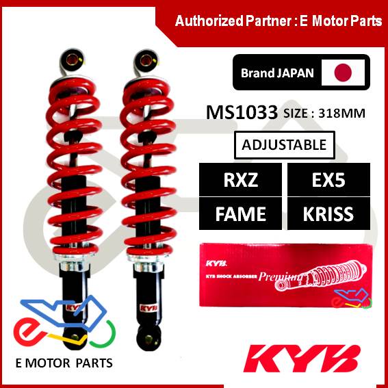 ABSORBER EX5 RXZ ADJUSTABLE KYB MONO SHOCK ABSORBER RXZ CATALYZER EX5 ...