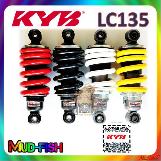 ORIGINAL KYB LC135 V1 V2 V3 V4 V5 V6 MONOSHOCK | ABSORBER MS1044 (203MM ...