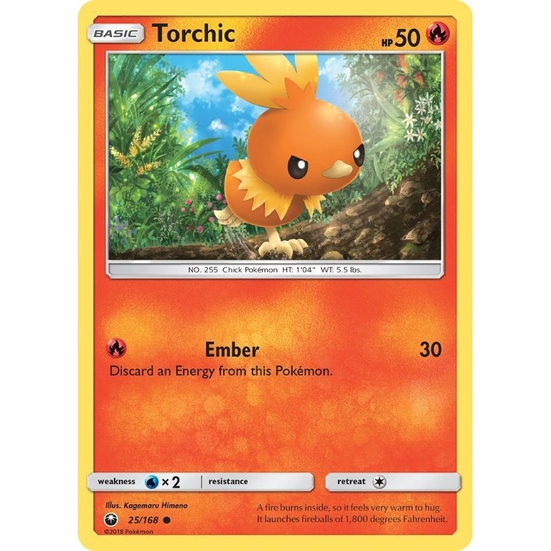 [No.255 /Torchic] Pokemon card (*not genuine product*) | Shopee Malaysia