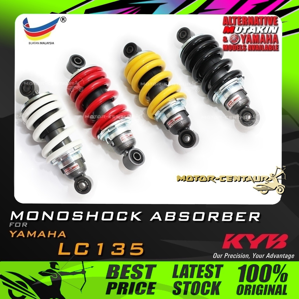 PENYERAP HENTAKAN KYB KAYABA / MUTAKIN / YAMAHA REAR MONOSHOCK ABSORBER ...