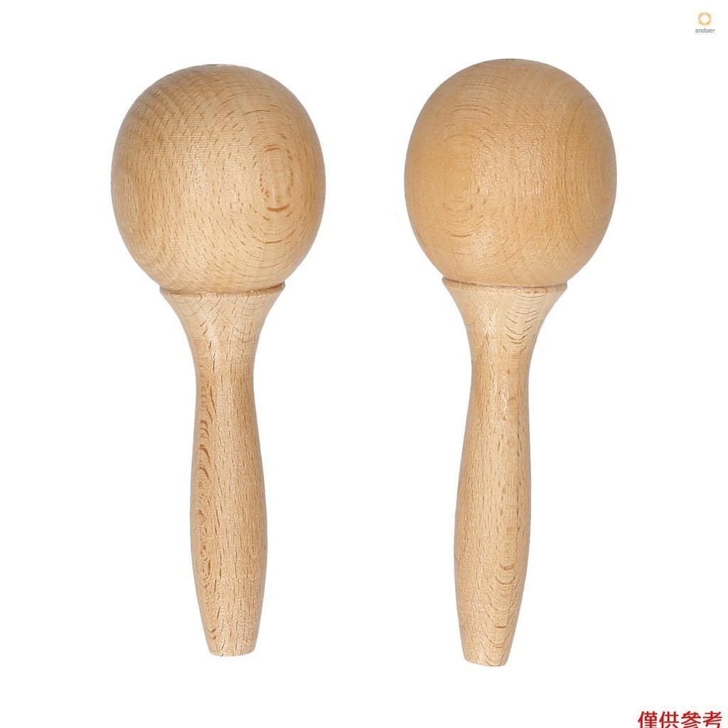 Beech Maraca Rumba Shaker Rattles Percussion Instrument Wooden Maraca ...