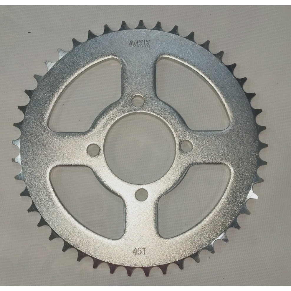 【Hot Sale】OKK Rear Sprocket (428) 45T for Raider 150 (Old model), Smash ...