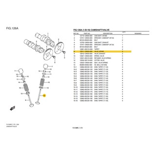 SUZUKI GENUINE INTAKE VALVE FOR RAIDER 150 FI ( 12911-12K00-000 ...