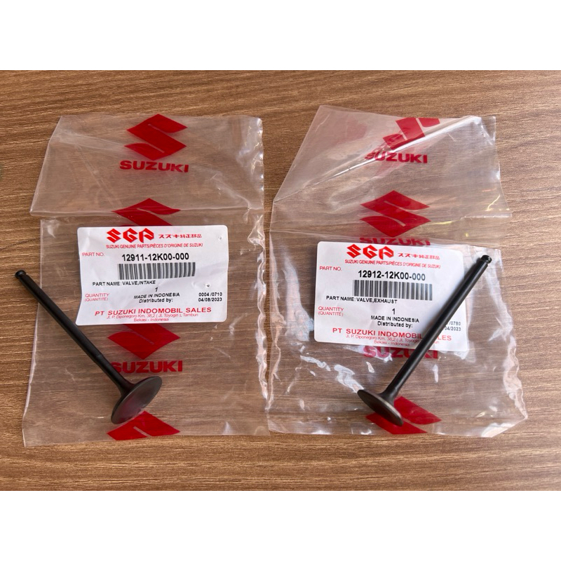 12911-12K00-000/12912-12K00-000 GENUINE INTAKE & EXHAUST VALVE RAIDER ...