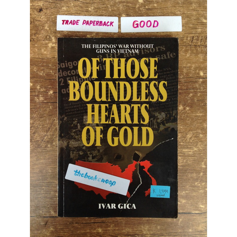 SIGNED Of Those Boundless Hearts of Gold: Filipino War Without Guns in ...