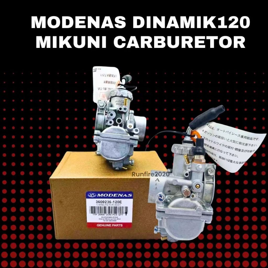 MODENAS DINAMIK120 CARBURETOR ASSY KARBURATOR MIKUNI JAPAN | Shopee ...