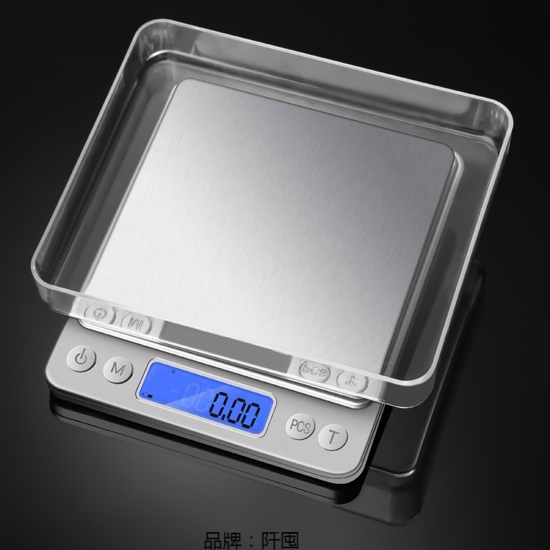 A/🗽Weighing Gram Scale Tea Gram Scale Small Household High Kitchen Tea ...