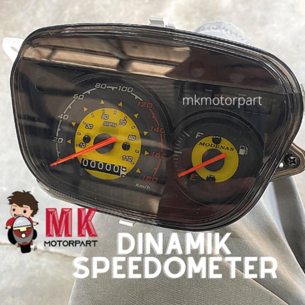 Modenas DINAMIK Meter Assy DINAMIK120 มาตรวัดความเร็ว Assy | Shopee ...