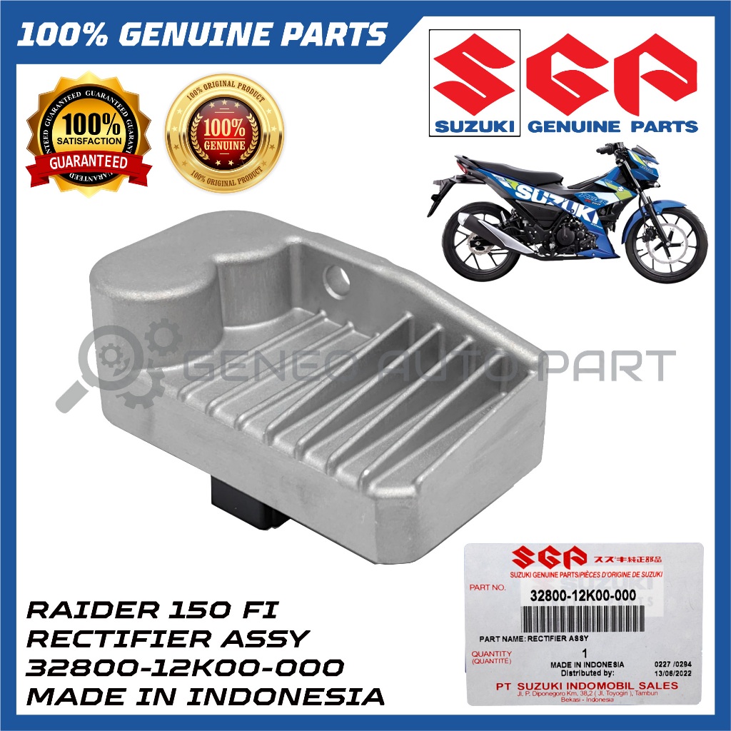 Suzuki RAIDER 150 FI FUEL INJECTION RECIIER ASSY REGULAR KATAP [32800 ...