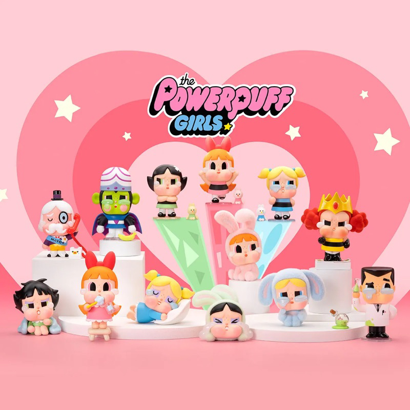 [CHÍNH HÃNG] [POPMART] CRYBABY × Powerpuff Girls Series Action Figures ...