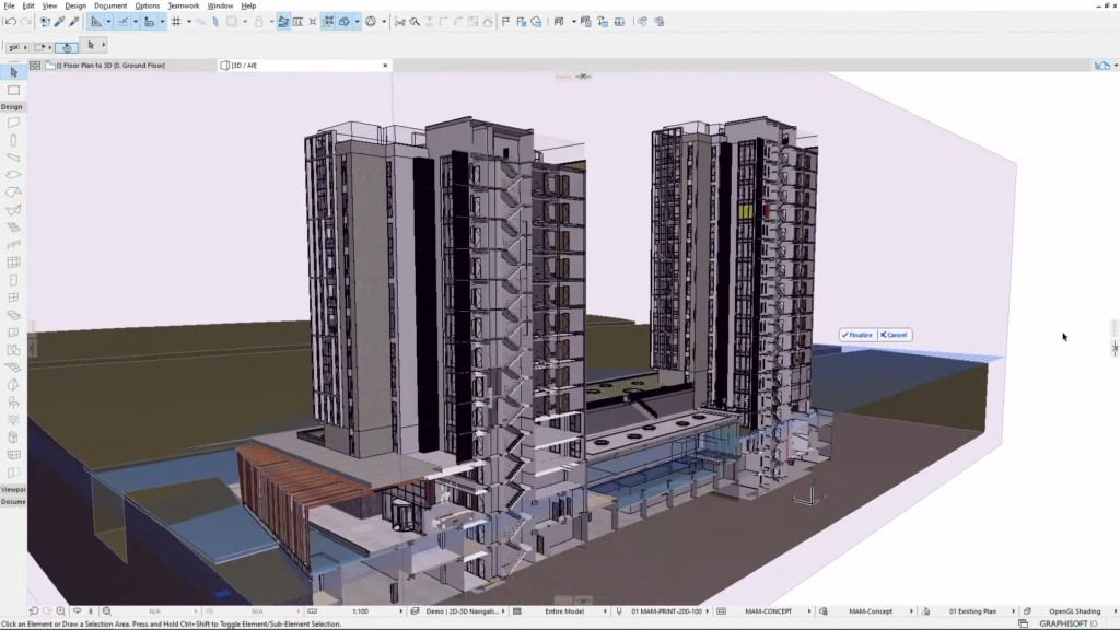 ArchiCAD Screenshot 1