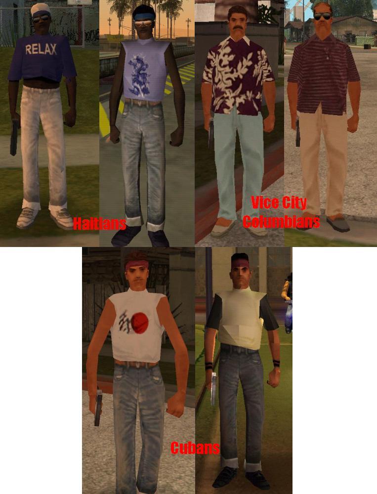 GTAGarage.com » GTA3 and Vice Gangs Screenshots