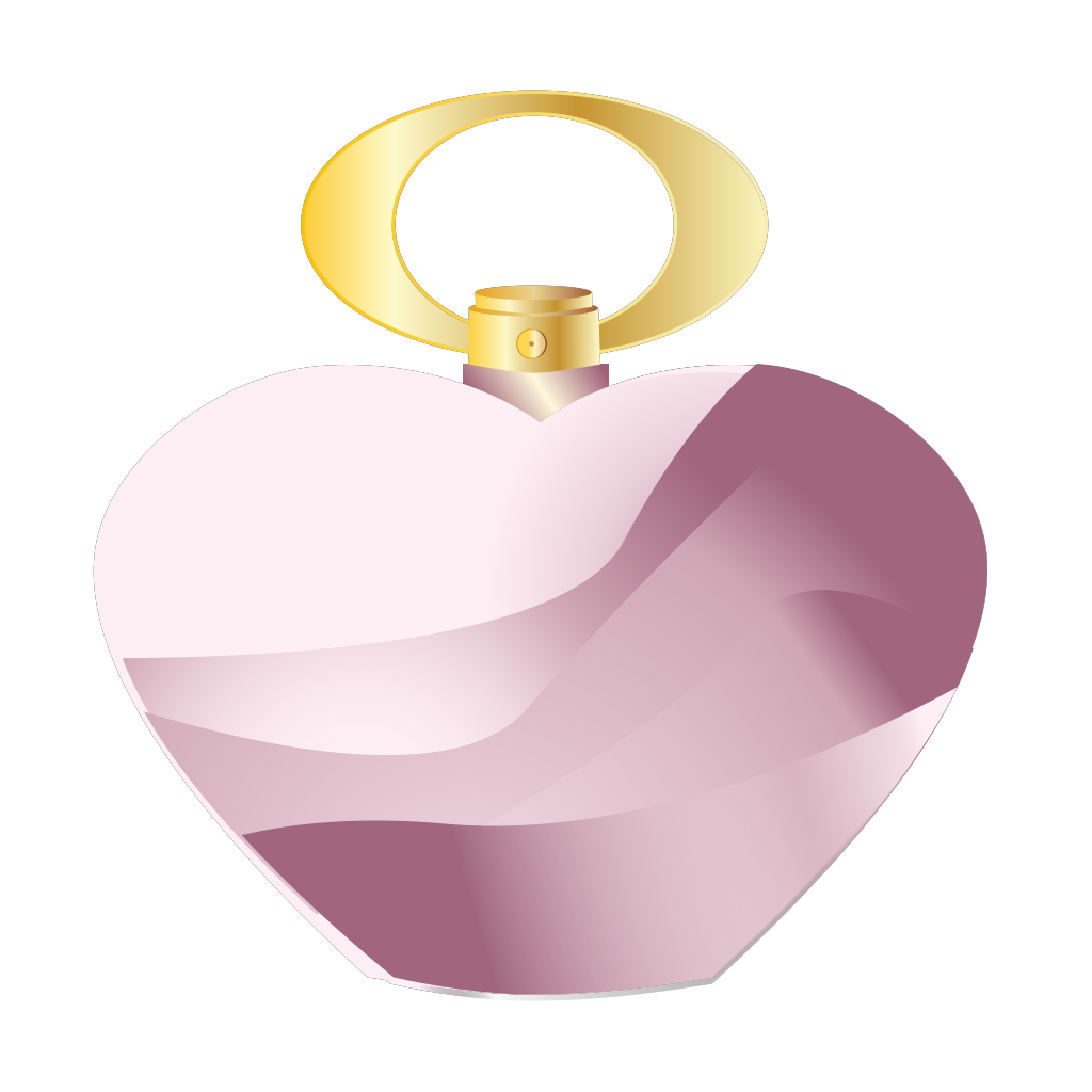 Pink Parfume Bottle Symbol clipart preview