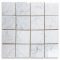 Carrara White 6x6 Tile Polished Marble From Italy throughout proportions 980 X 980