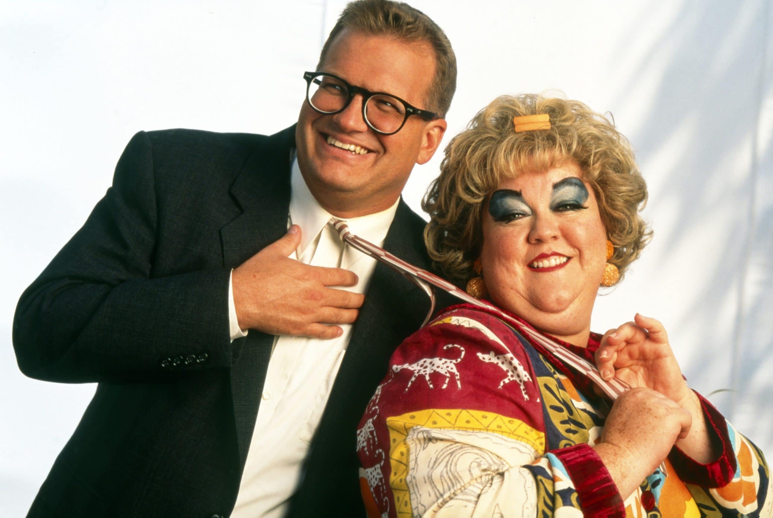 THE DREW CAREY SHOW, from left: Drew Carey, Kathy Kinney, 1996, 1995-2004