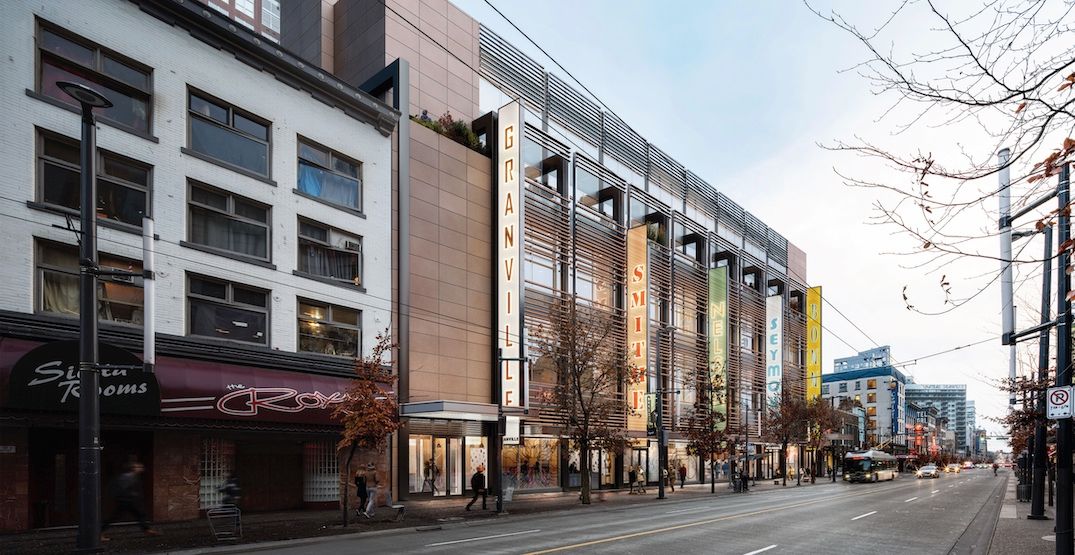 Additional height sought for Granville Street office and retail redevelopment