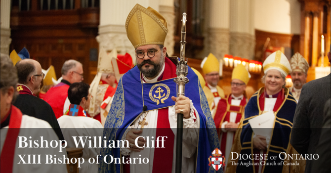 Bishop William Cliff: December 1 Announcement image