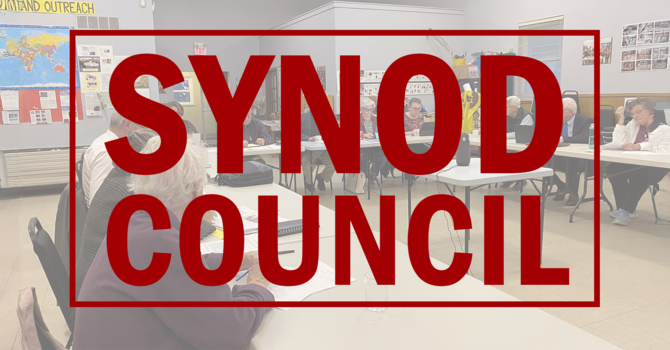 Your Synod Council at work image