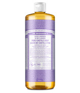 Dr. Bronner's Organic Pure Castile Liquid Soap Lavender