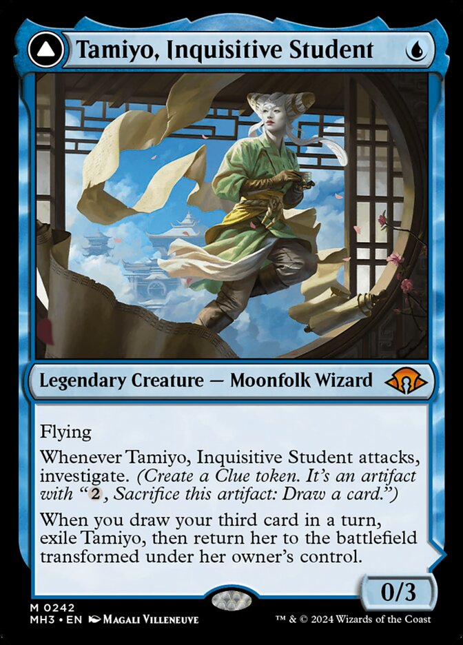 Tamiyo, Inquisitive Student