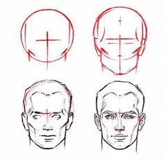 How To Draw A Male Face