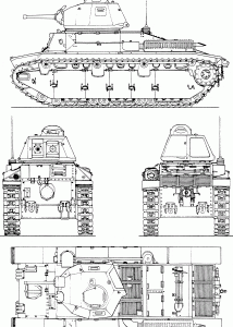 Renault D2 blueprint