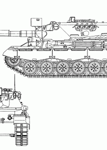 Leopard 1 blueprint