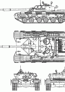 T-64 blueprint