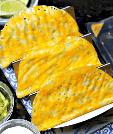 low carb cheese taco shells