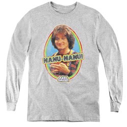 Mork & Mindy - Youth Nanu Nanu Long Sleeve T-Shirt