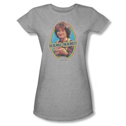 Mork & Mindy - Nanu Nanu Juniors T-Shirt In Heather