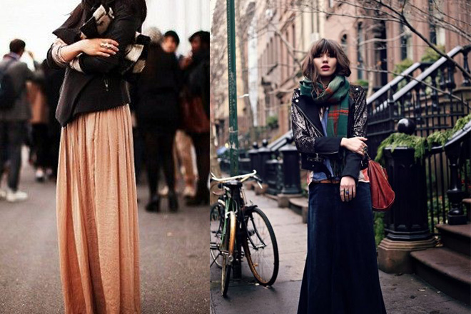 How To Wear The Long Skirt In Winter? - Personal Shopper Paris - Dress Like A Parisian