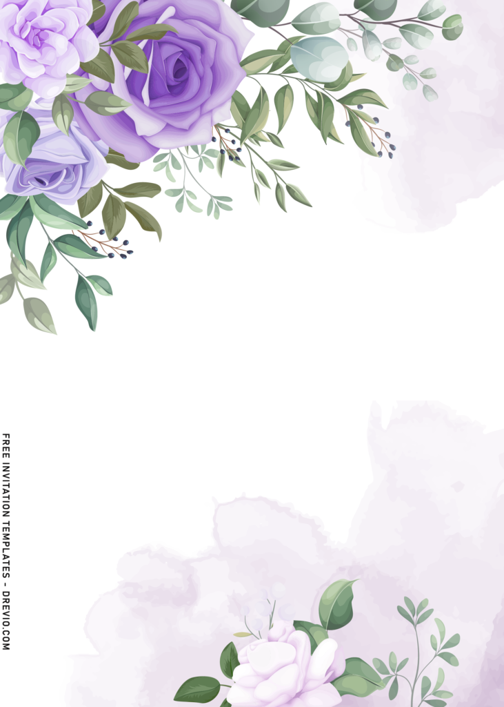 Purple Floral C