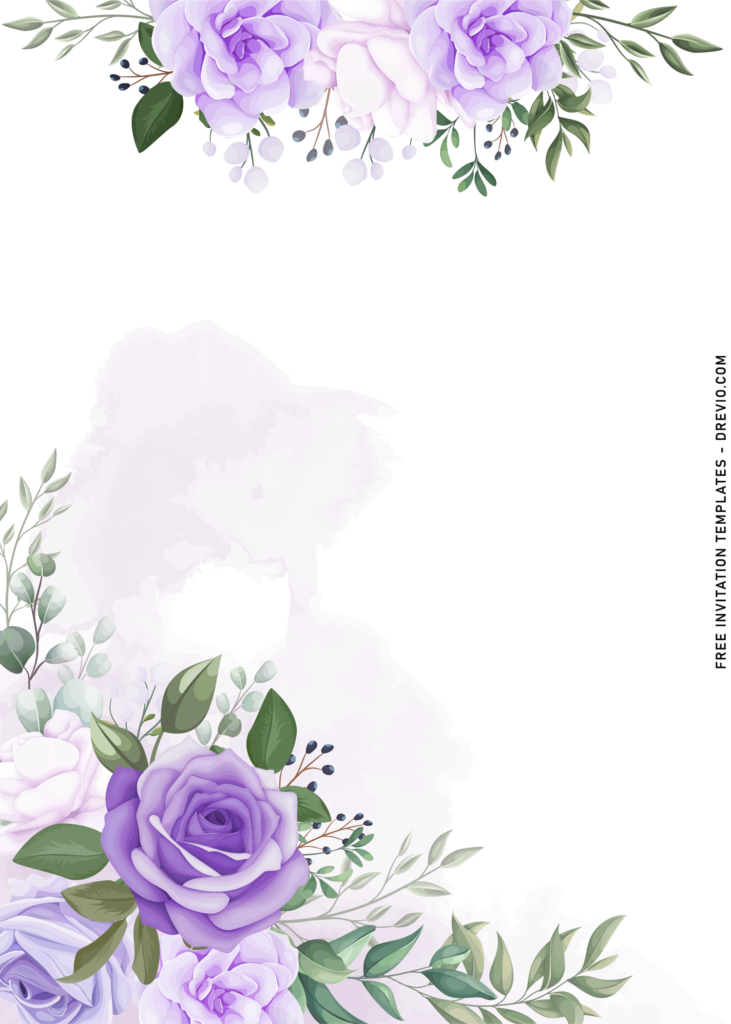 Purple Floral K