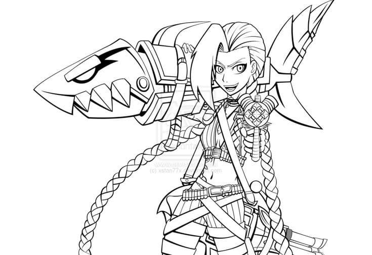 Arcane Coloring Page