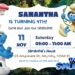 FREE Blue Wonder The Smurfs Birthday Invitation Templates