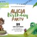 FREE Meet The Good Dinosaur Birthday Invitation Templates