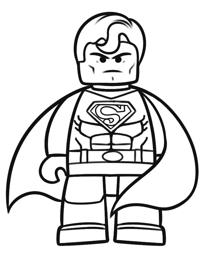 LEGO Coloring Page