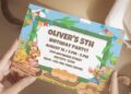 Winnie The Pooh Tigger and Piglet Birthday Invitations