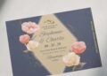 Aesthetic Botanical Garden Wedding Invitation