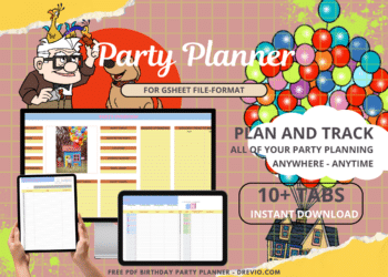 Disney Up Birthday Party Planner