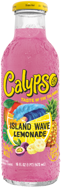 Calypso Island Wave Lemonade 16oz bottle