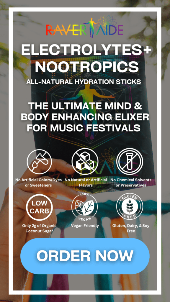 A poster with the words " nootropics all-natural hydration sticks ".