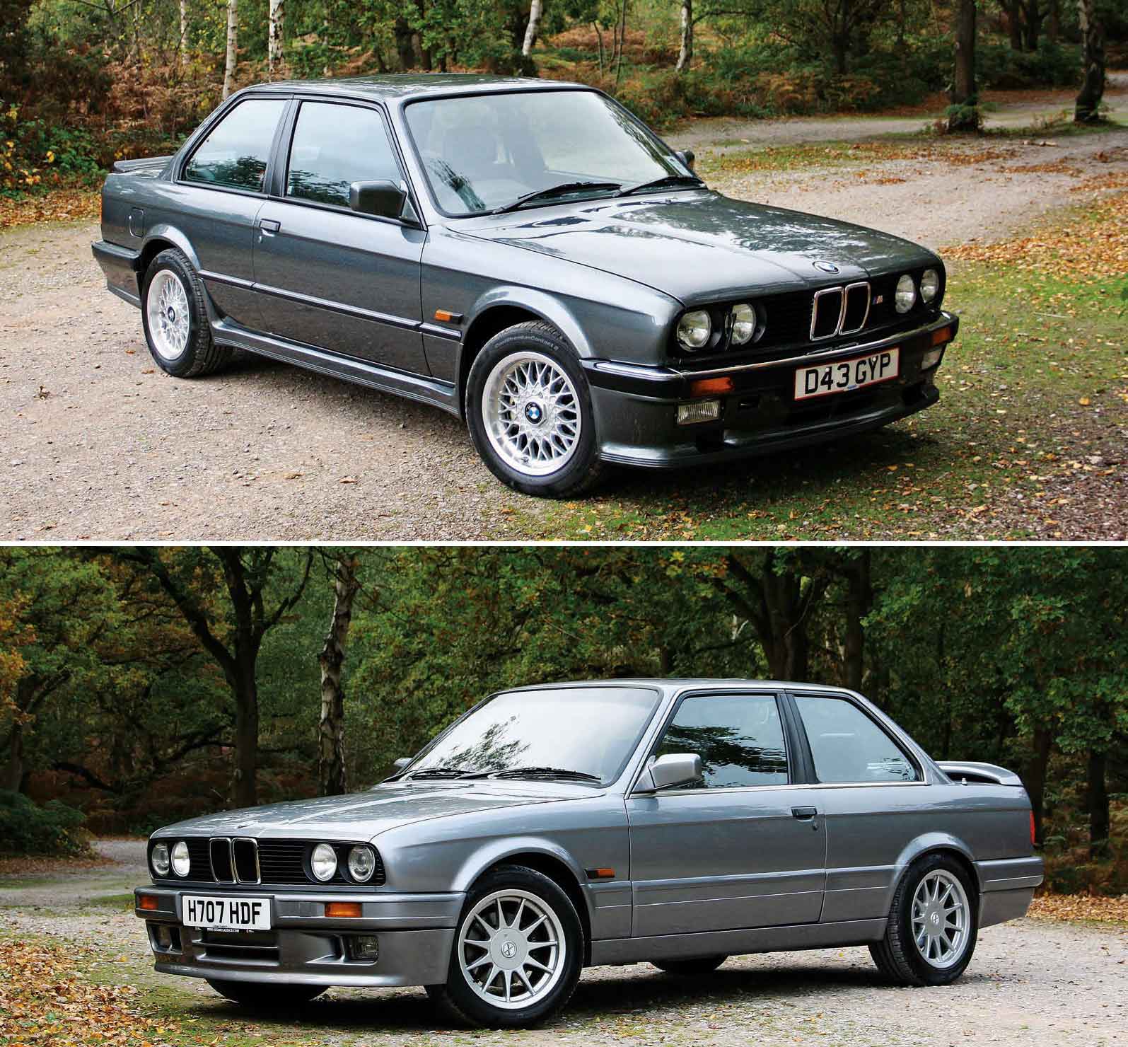 Fully-refurbished E30 Sports BMW 325i E30 M20 vs. BMW 328i E30 M52 ...