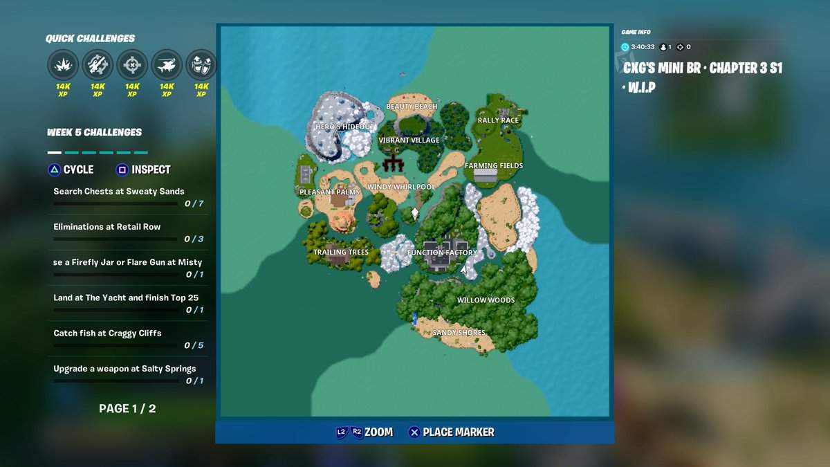 Cxg S Mini Br Hub Chapter 3 Season 1 Fortnite Creative Map Code Dropnite